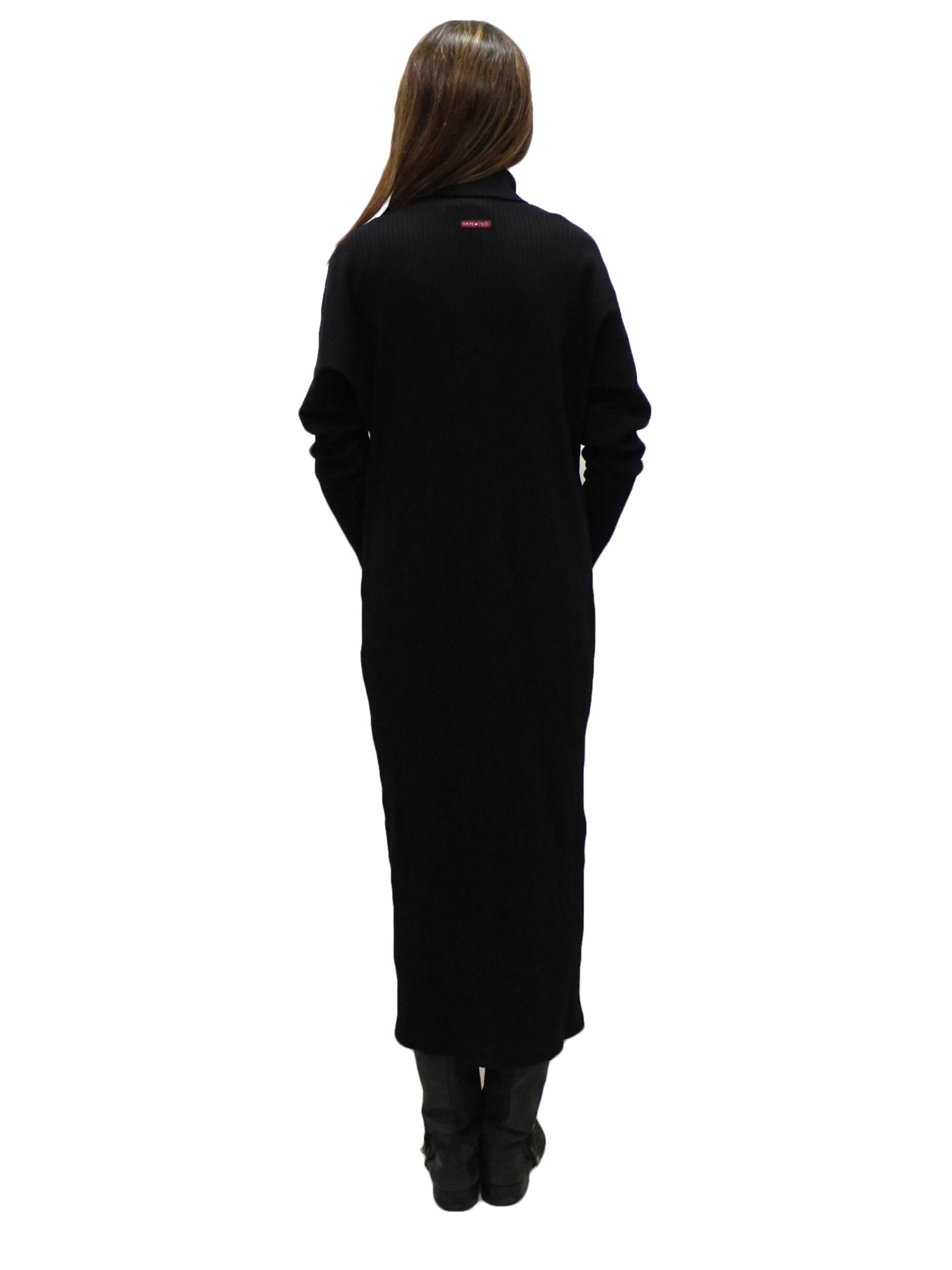 Hard Tail Slouchy Turtleneck Sweater Dress (Style: CMR-42) - Dresses