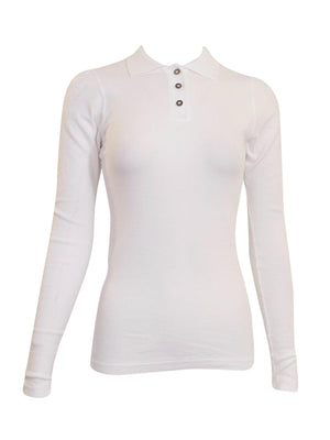 Hard Tail Long Sleeve Cotton Polo Shirt (T-162) Hard Tail