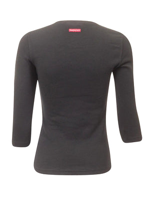 Hardtail V-neck Three Quarter Sleeve T-shirt T-193 - Designers
