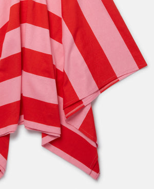 Stella McCartney Striped Dress With Stella Logo Tape - Dresses