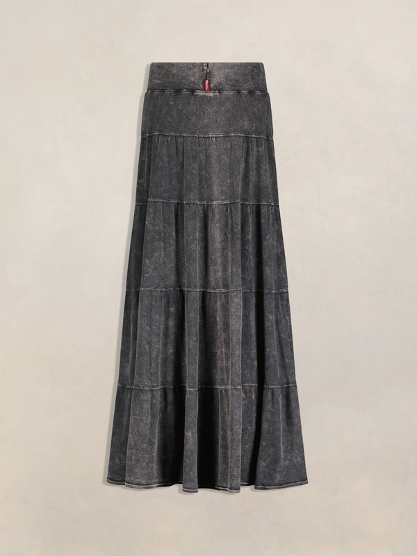 Hard Tail Tiered Maxi Skirt T-231 Hard Tail