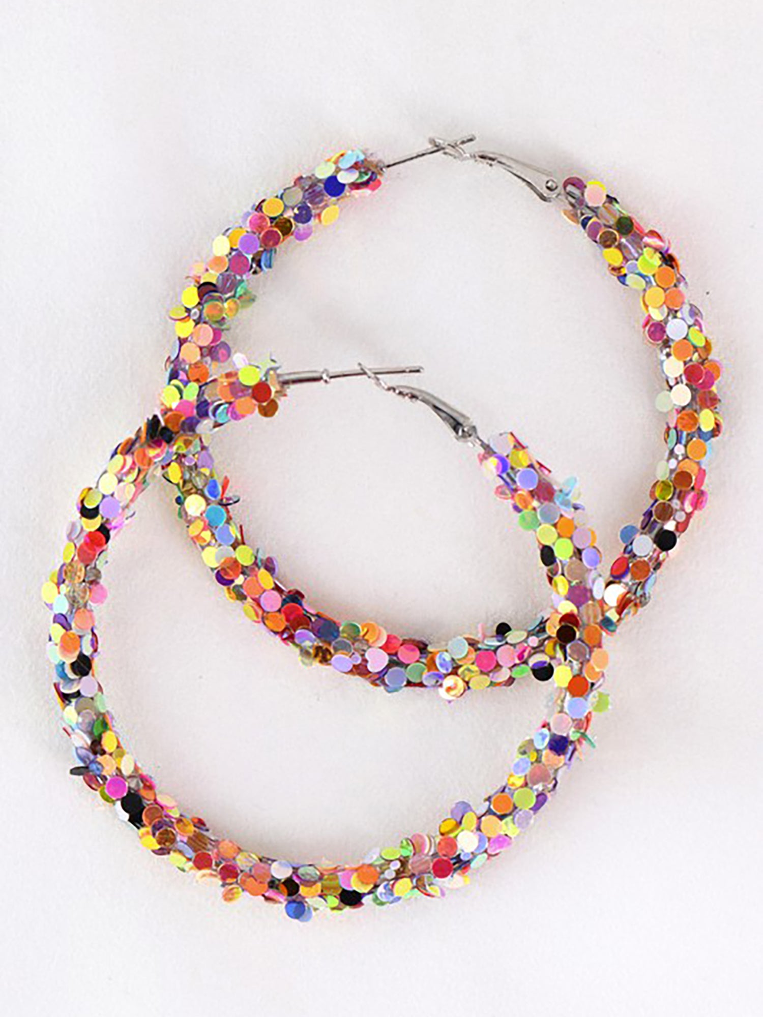 Eye Candy Hoop Earrings - Accessory