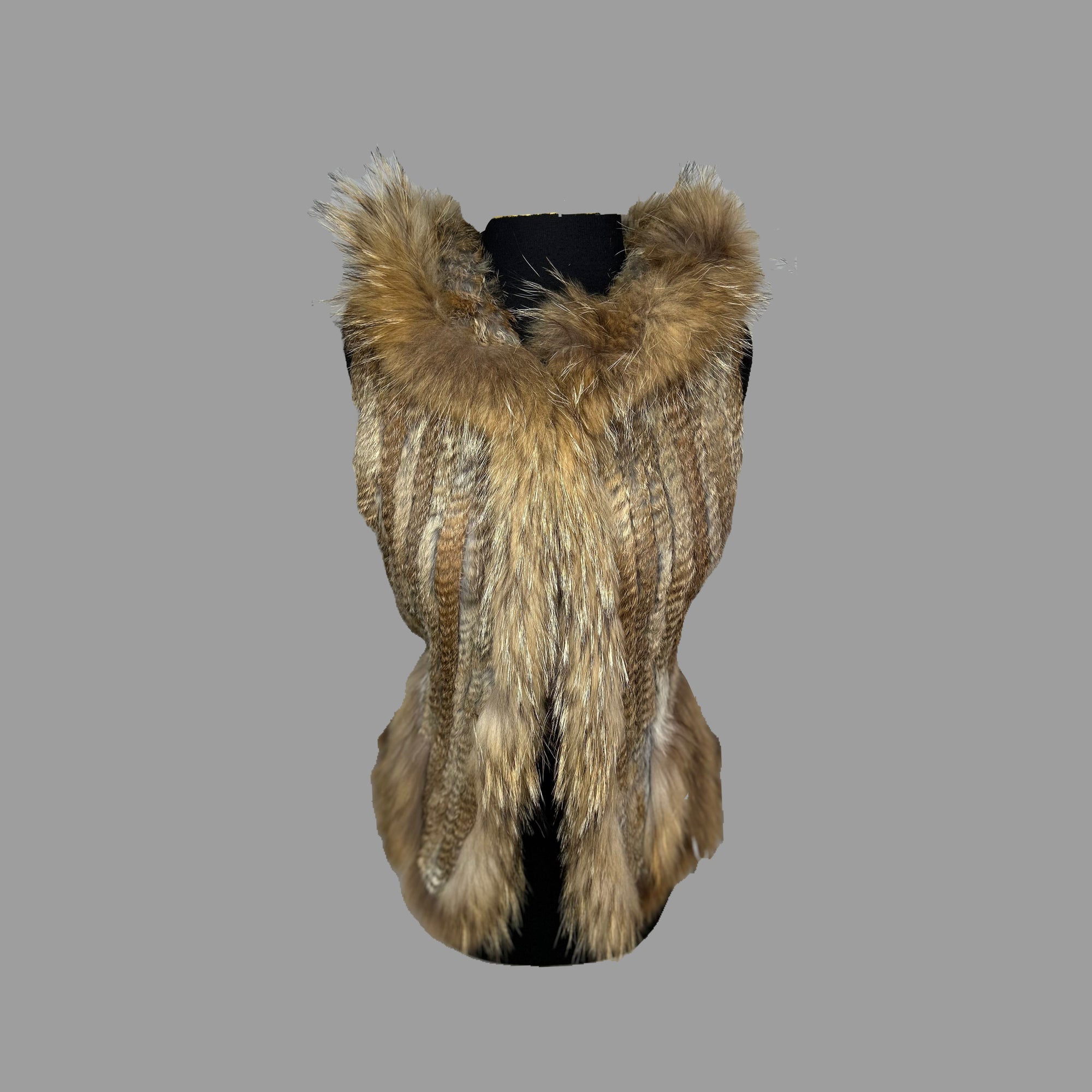 Adore Hooded Fur Vest