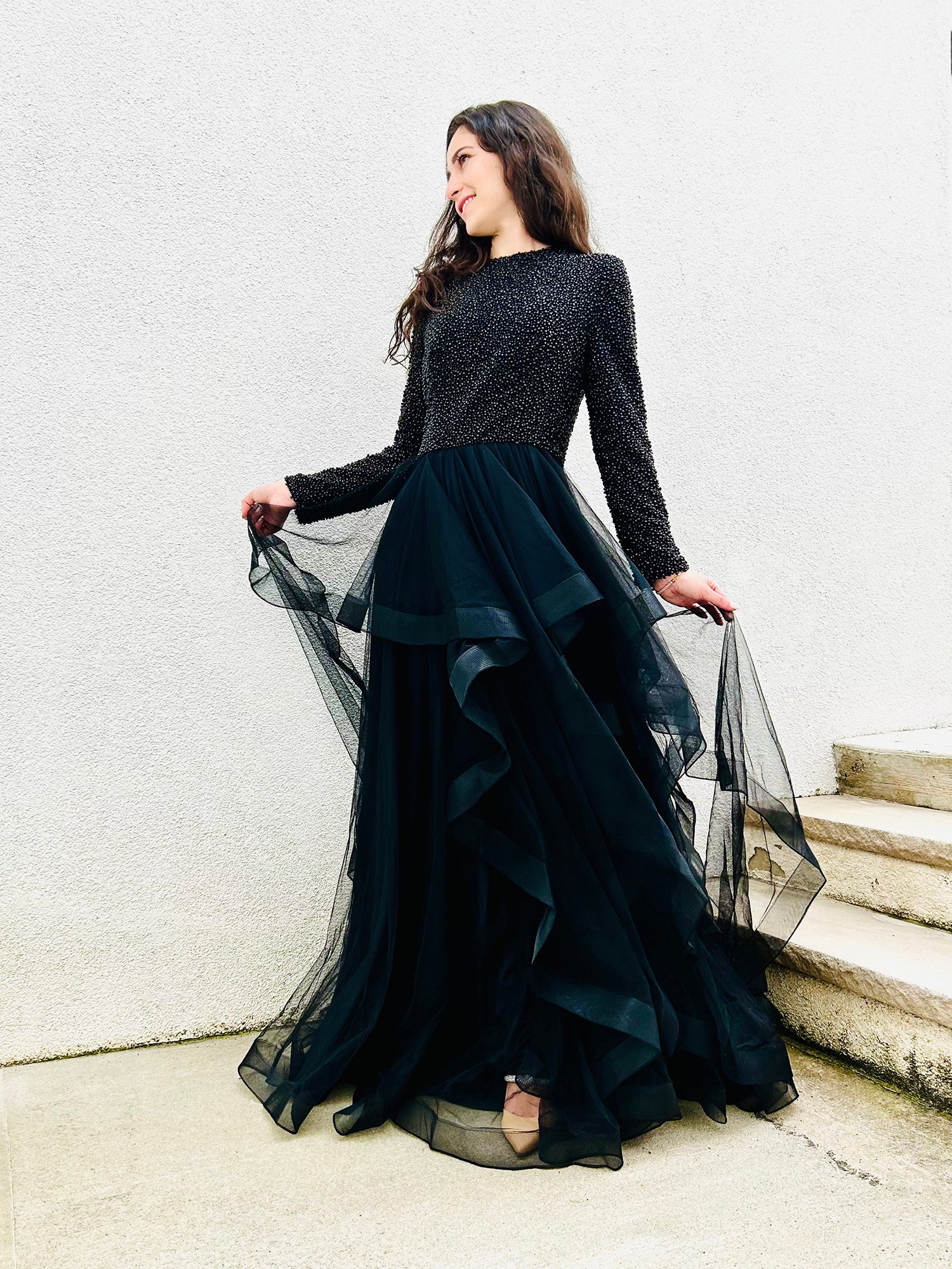 Black Diamond Gown - Dresses