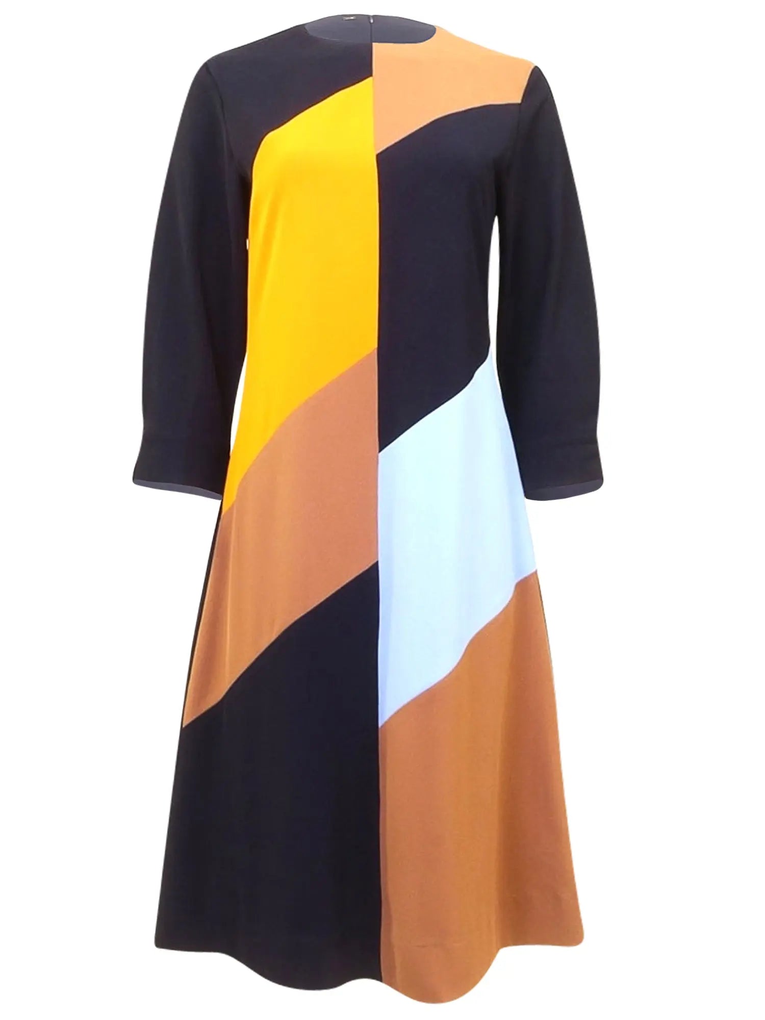 Elia Mod Color Block Dress vendor-unknown