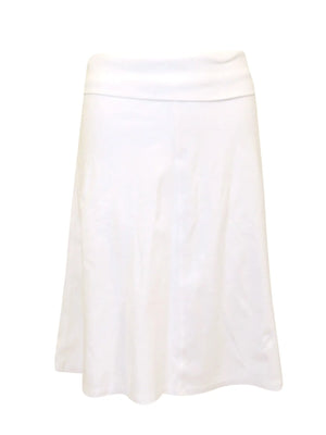 Hard Tail Forever Knee Length A-Line Rolldown Waist Skirt (Style B-126) Hard Tail