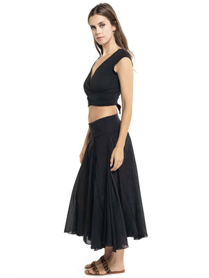 Hardtail Rolldown Waist Diamond Flare Skirt (Style VL-19) -   Designers
