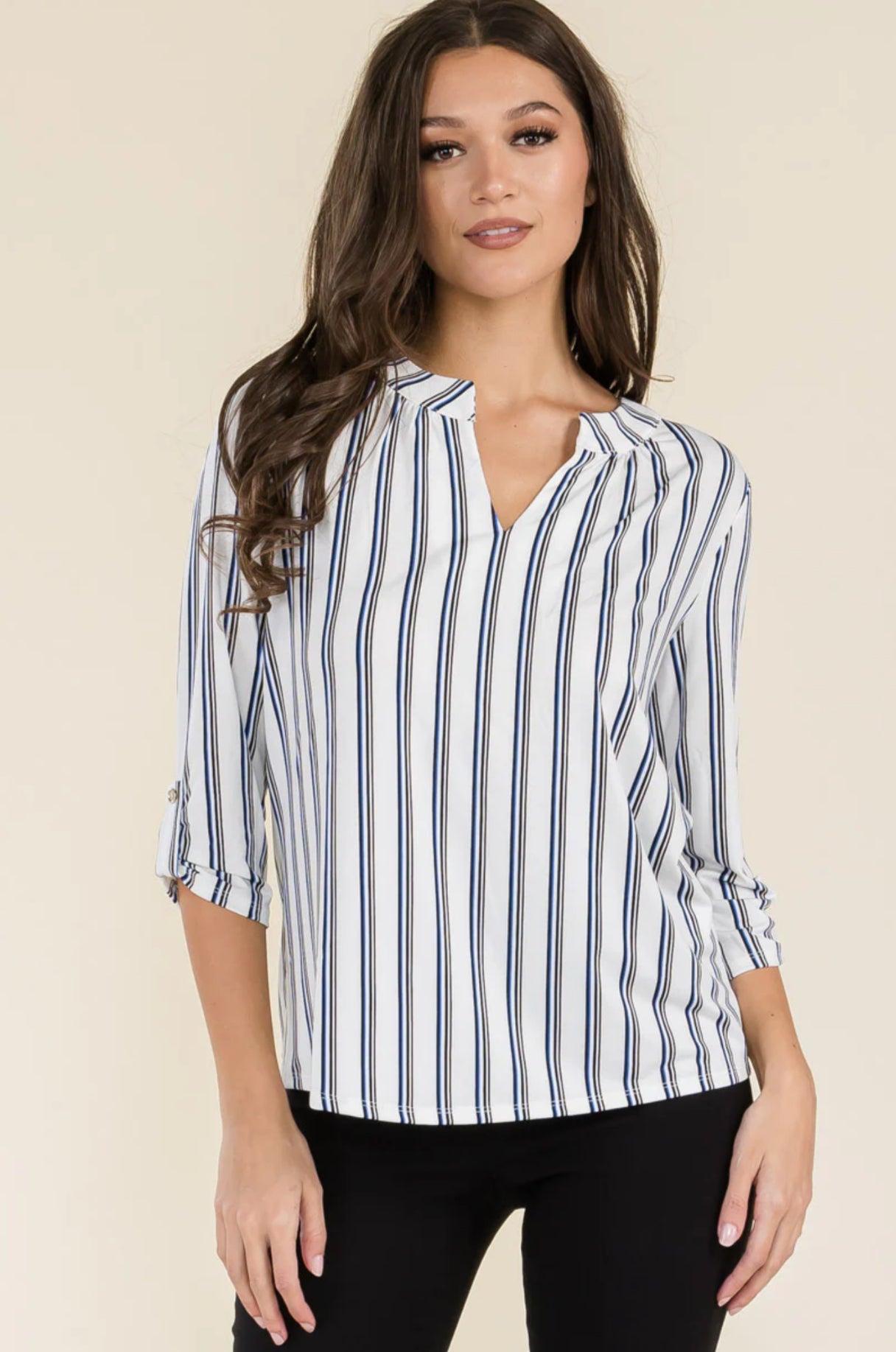 Perseption Studio Drape Blouse