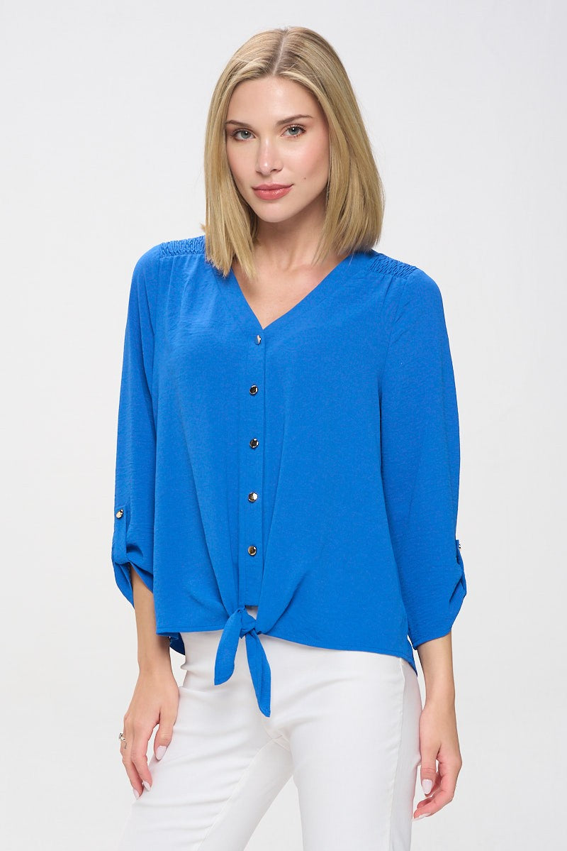 Sea Flow Tie Shirt