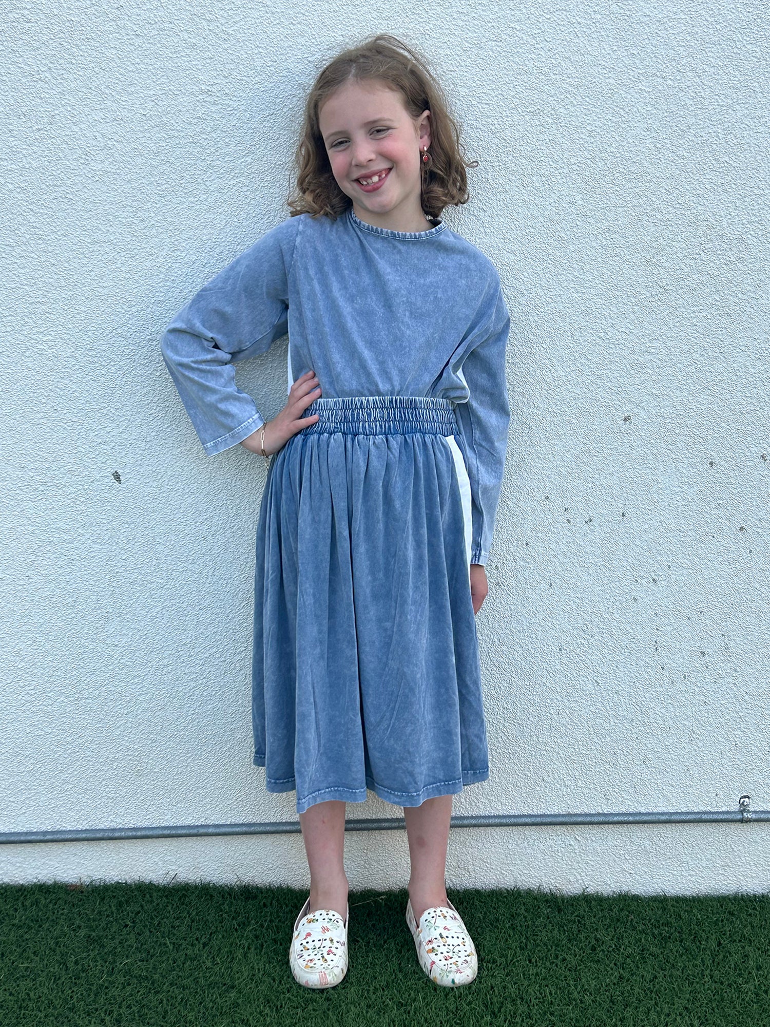 Cabana Checker Skirt - Skirts