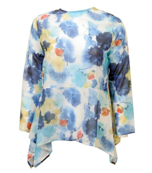 Miss Donna Floral Top -   Tops