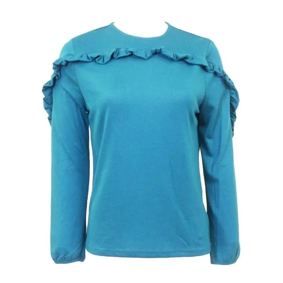 Miss Donna Ruffle Top -   Tops