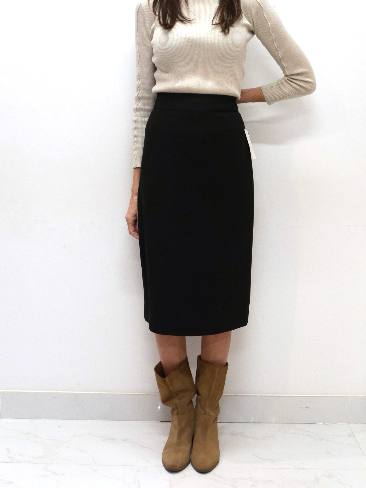 Mossaic Slim Cut Straight Skirt Skirt (1804) Mossaic