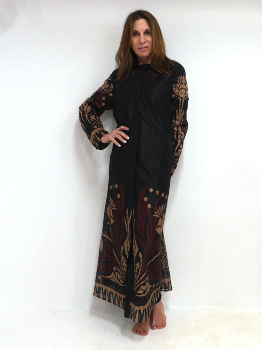 Micacara Border Print Dress - Dresses