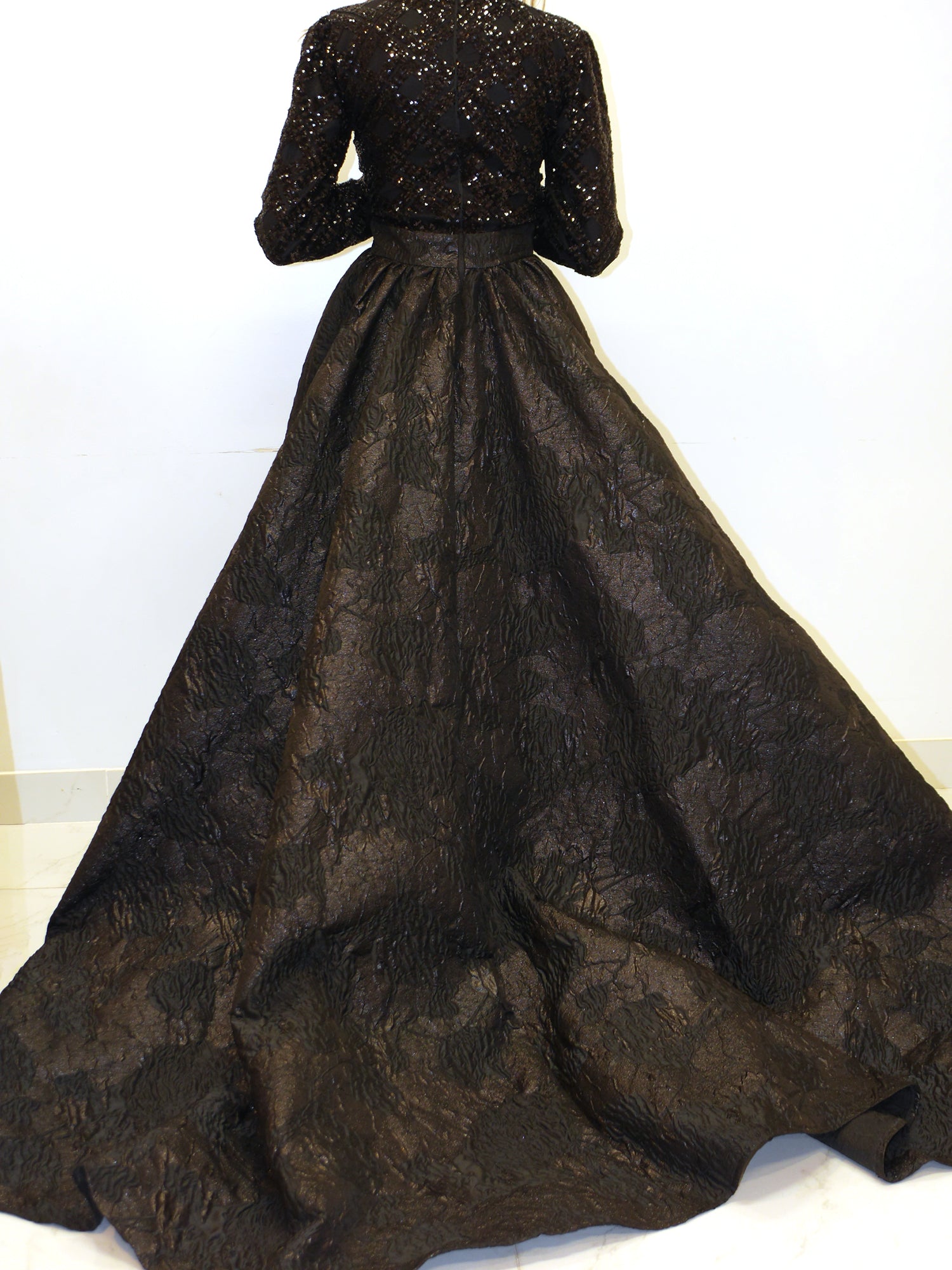 Pink Orchid Malvina Sequin Gown - Gown