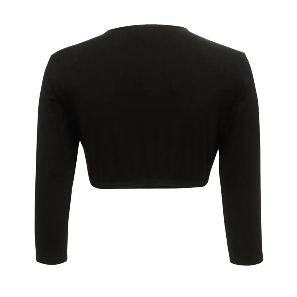 PBJ Cotton Crop Three Quarter Sleeve Top -   Shells