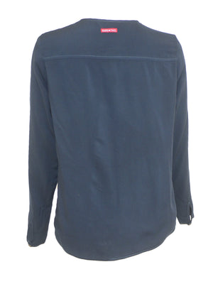 Hard Tail Tie Front Blouse (Style RV-89) - Tops