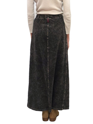 Hard Tail Denim A-Line Maxi Skirt (Style WJ-128) - Skirts