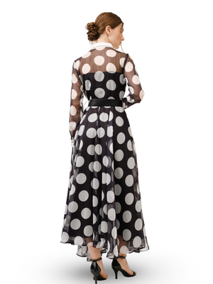 INA Polka Dot Maxi Dress