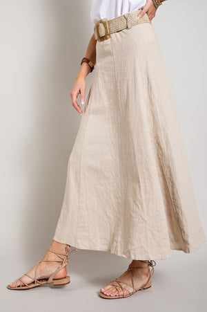 Cezanne Linen Flare Muse Maxi