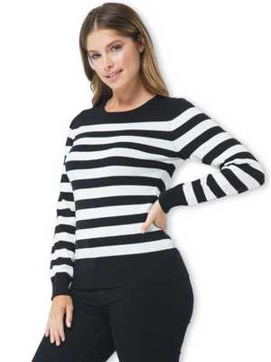 Cielo Crew Stripe Top