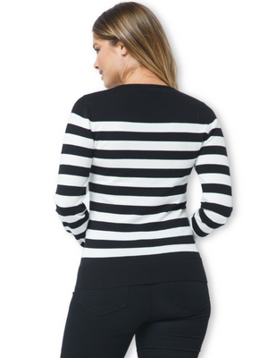 Cielo Crew Stripe Top