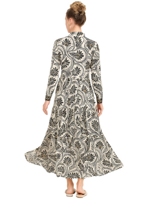 Gold&Silver Cutline Dress