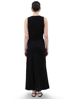 The Workshop Linen Midi