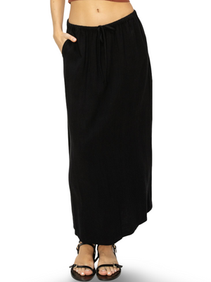 Double Zero Linen Midi