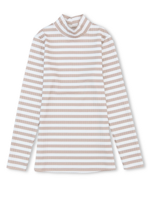 Pink Orchid Striped Tee