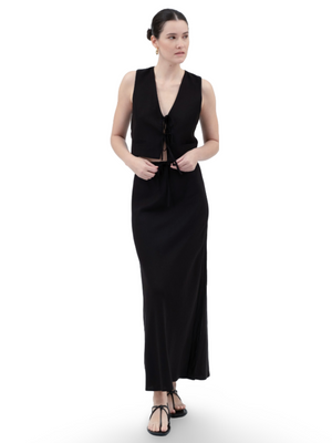 The Workshop Linen Midi
