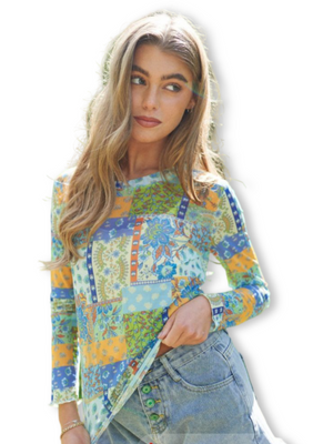 Jnna Mesh Elegance Top