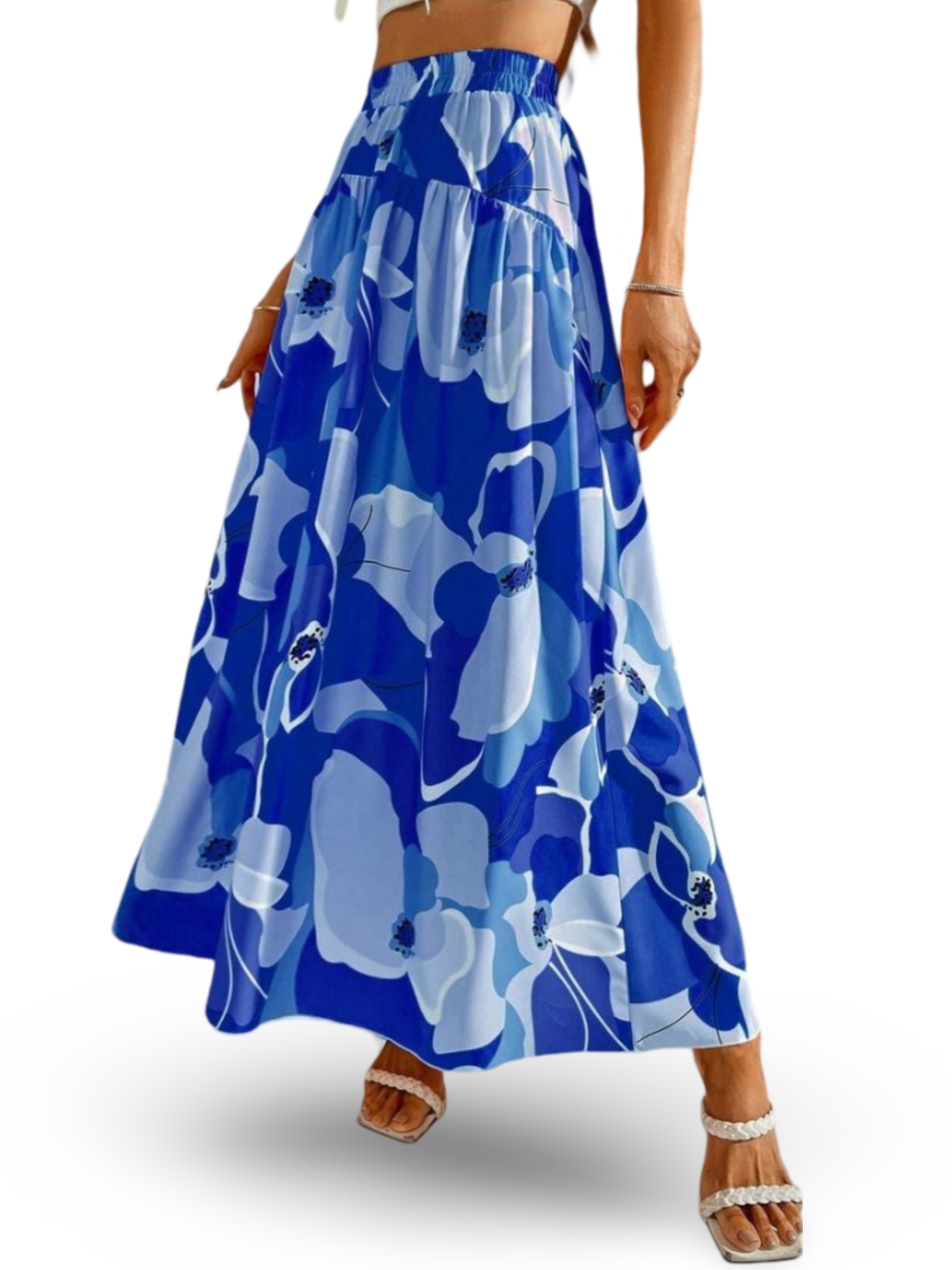 Luv Fashion Floral Skirt