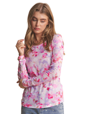 Jnna Mesh Vibrance Top
