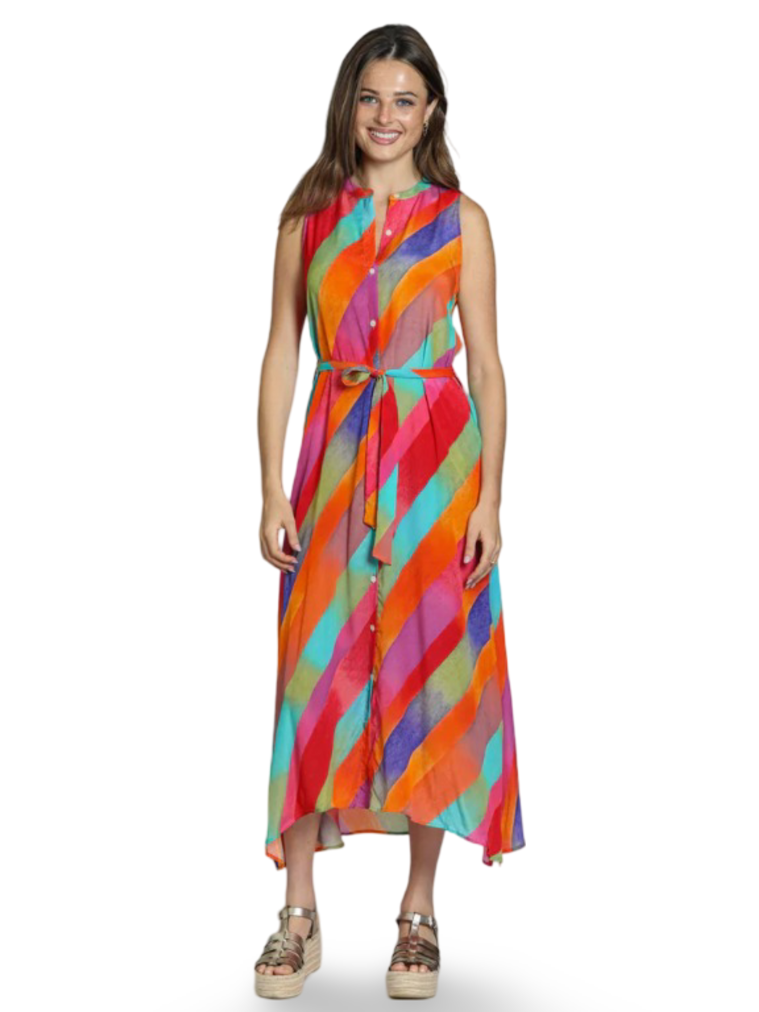 APNY Sleeveless Maxi Shif