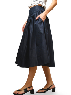 Blue B Smocked Midi