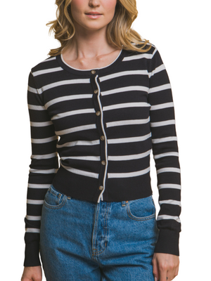 Love Tree Button Down Knit