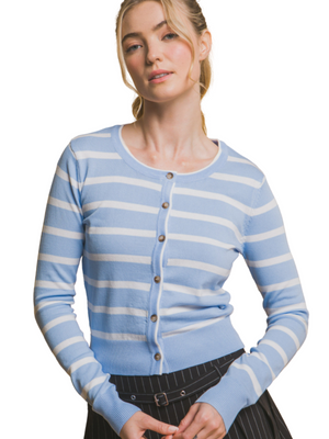 Love Tree Button Down Knit