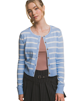 Love Tree Button Down Knit