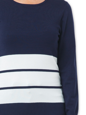 Cielo Striped Pullover
