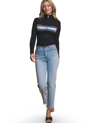 Love Tree Double Zip Knit