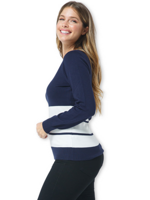 Cielo Striped Pullover