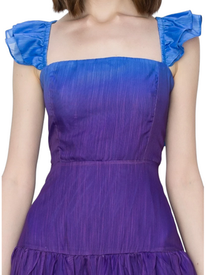 Ina Ombre Ruffle Dress