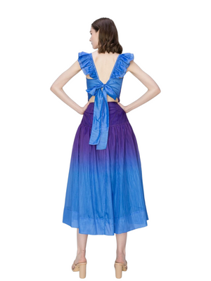 Ina Ombre Ruffle Dress