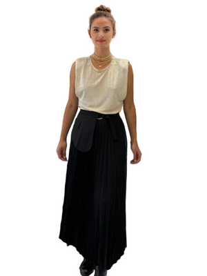 Enxin Pleated Chic Skirt