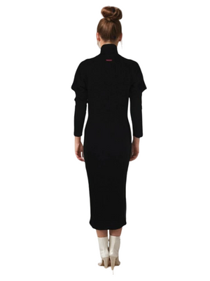 Hard Tail Slouchy Turtleneck Sweater Dress (Style: CMR-42)