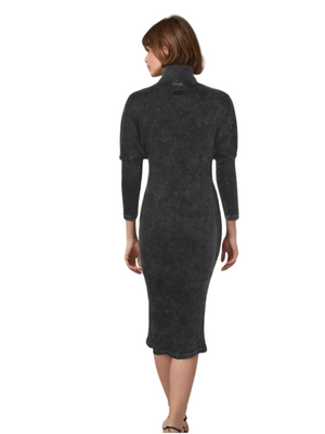 Hard Tail Slouchy Turtleneck Sweater Dress (Style: CMR-42)