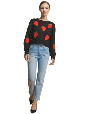 Love Tree Sweet Strawberry Sweater