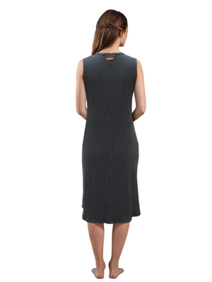 Hard Tail Wide Ribbed Sleeveless Dress (Style: CMR-15)