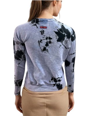 Hard Tail Long Sleeve Banded Top (Style T-216)